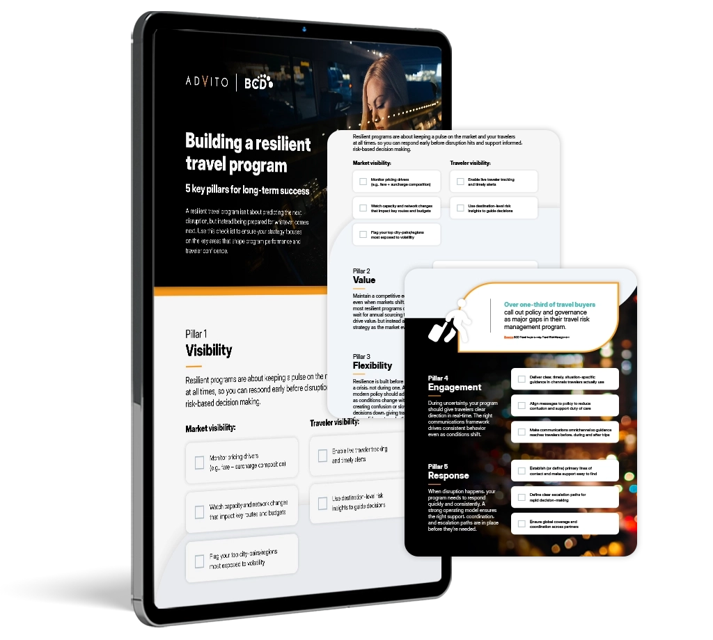 Building a resilient travel program